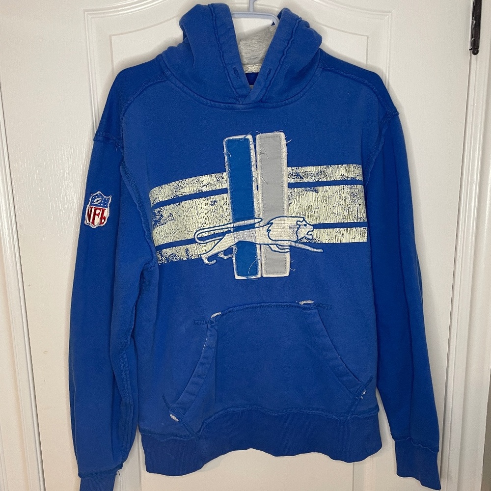 Vintage Style Detroit Lions Hoodie